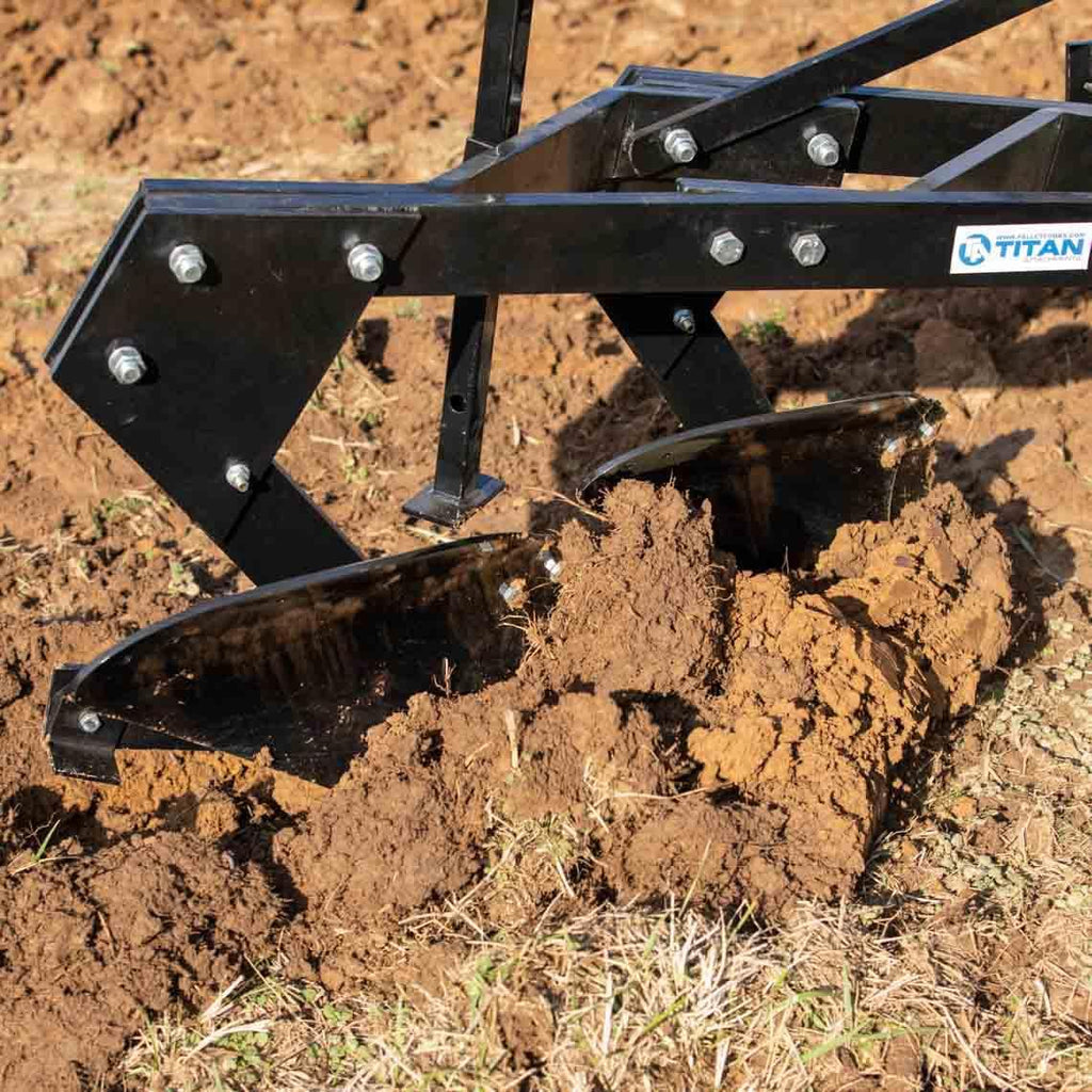 18-in Double Bottom Moldboard Turn Plow, Category 1, 3-Point Hitch W257