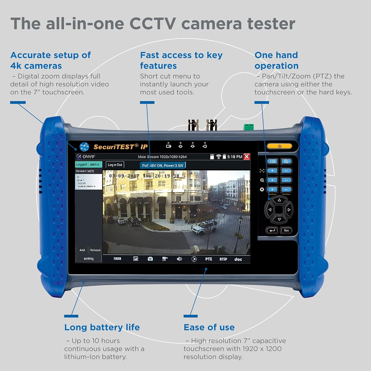 CCTV Camera Tester M8630