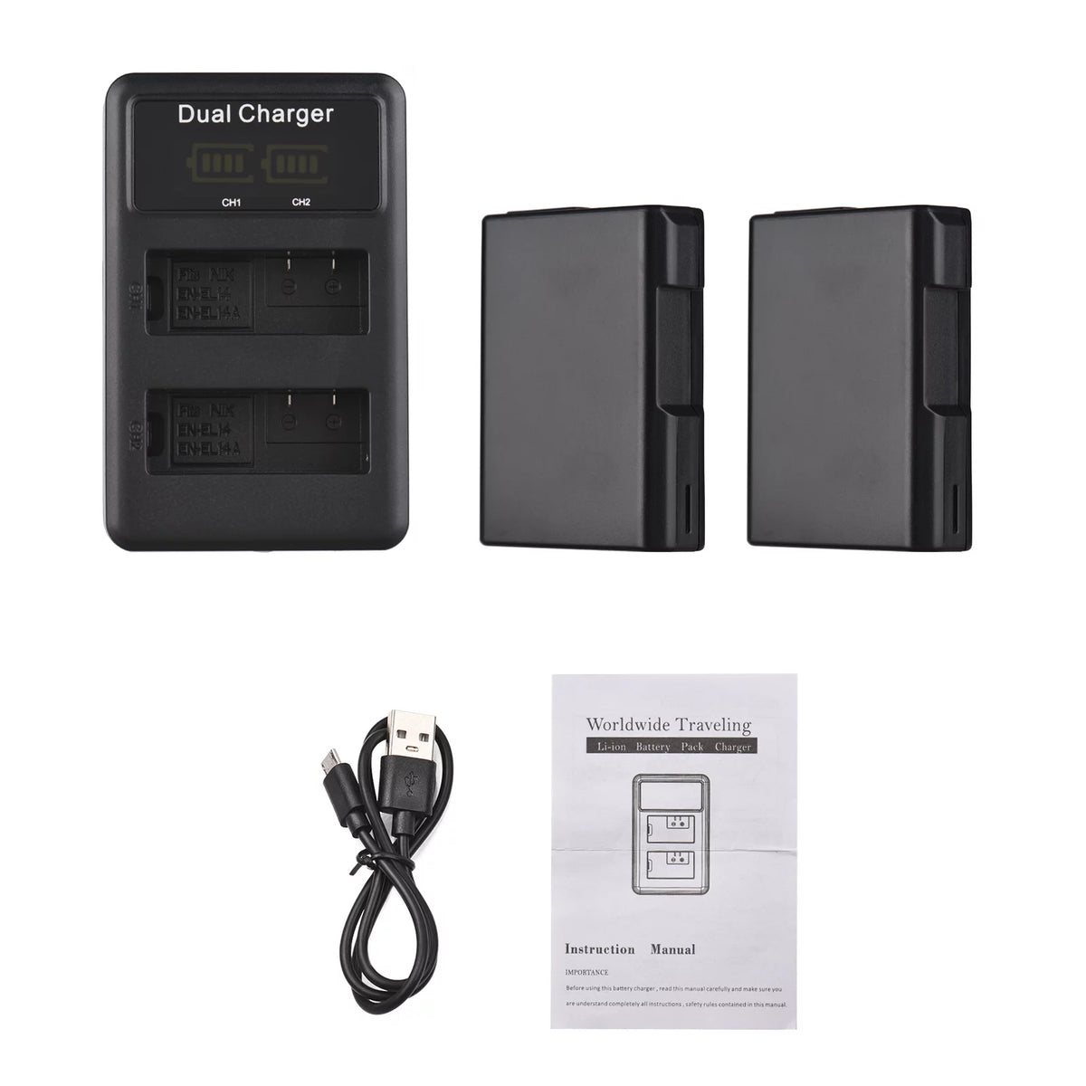 7.4V 1500mAh Replacement Battery 2pcs U127