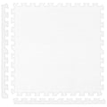 White 10 x 14 Eva Foam Interlocking Floor Set A94351