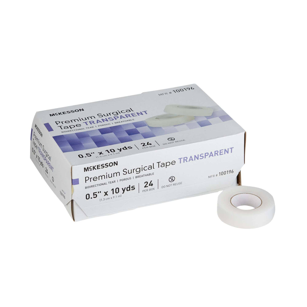 Water Resistant Plastic Medical Tape 1/2 inch x 10 Yard Z5661