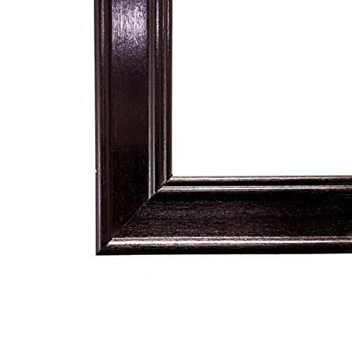 Black 1.5x22 Single Diploma Frame with Double Matting K6193