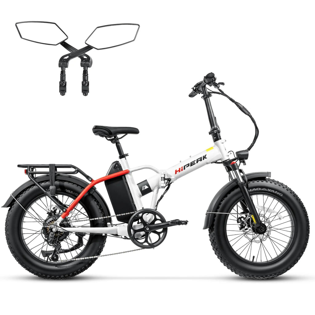 750W Folding Electric Bike 48V 15Ah Fat Tire J352