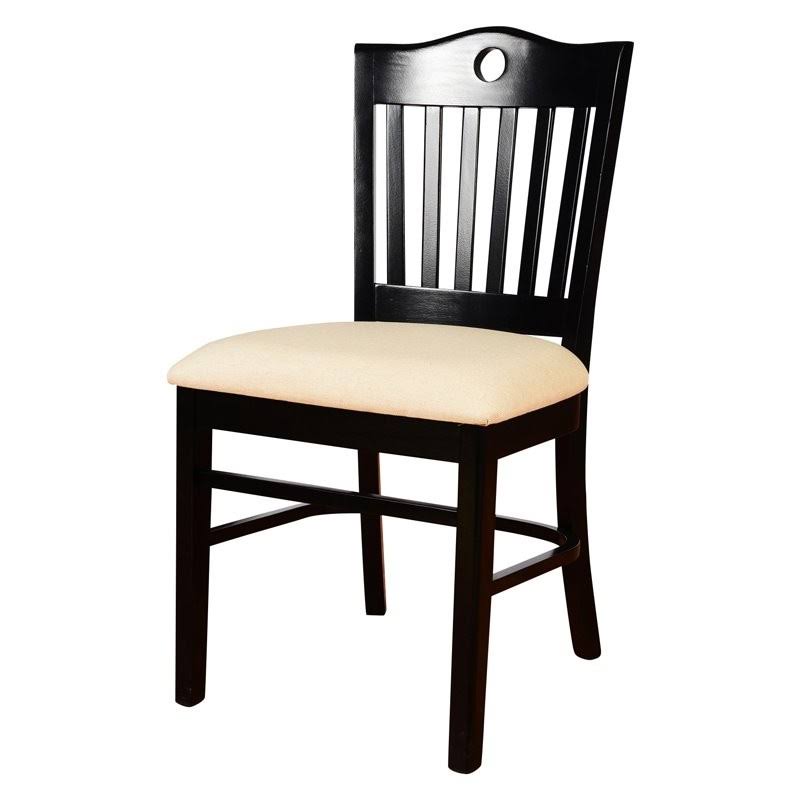 Black Beechwood Side Chair (Set of 2) N884