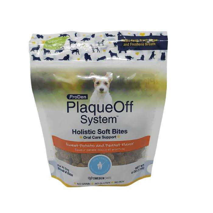 Dog Plaqueoff Bites 6oz N558