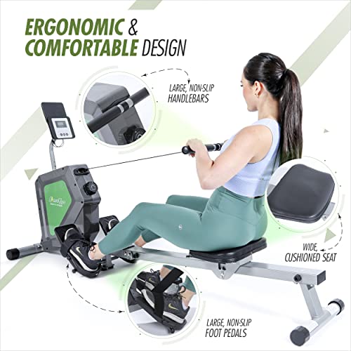 Compact Foldable Magnetic Rowing Machine O913036