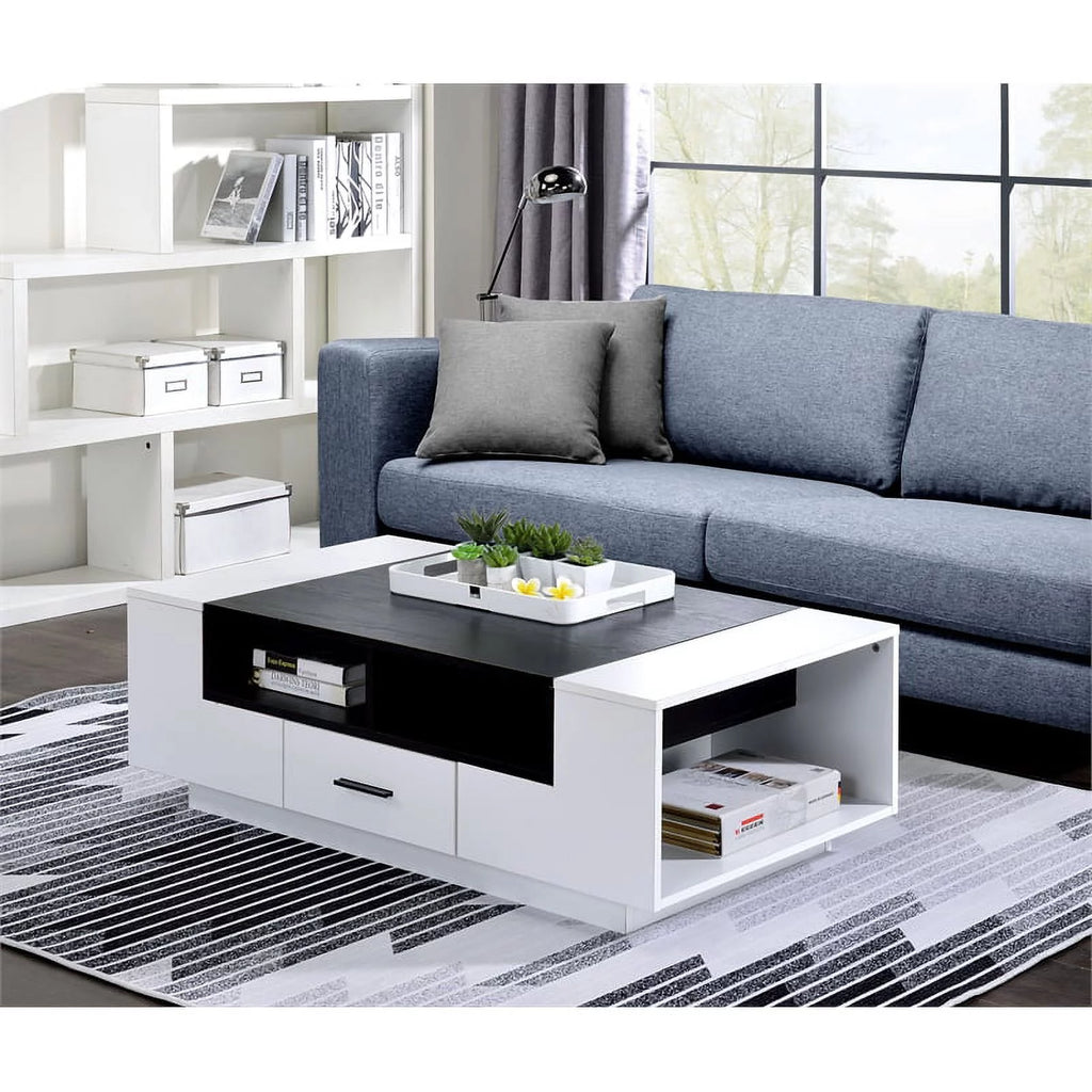 White and Black Coffee Table F647