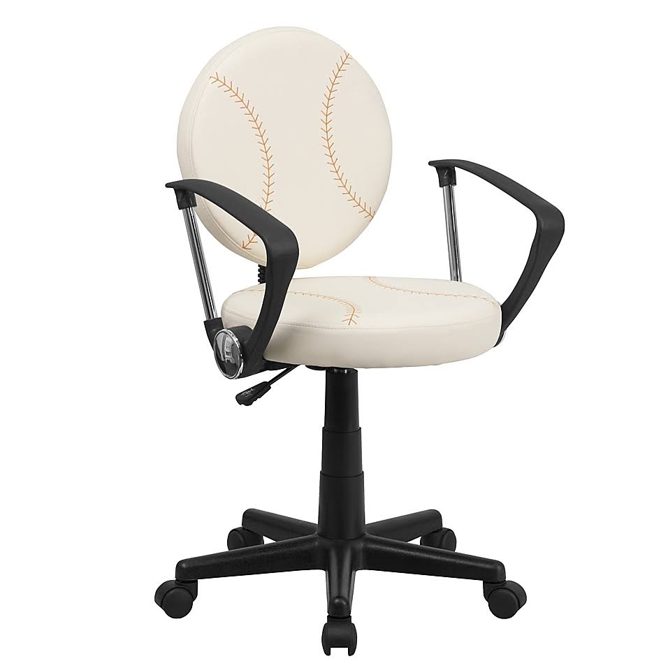 Sports Task Chair in Brown/Cream J267