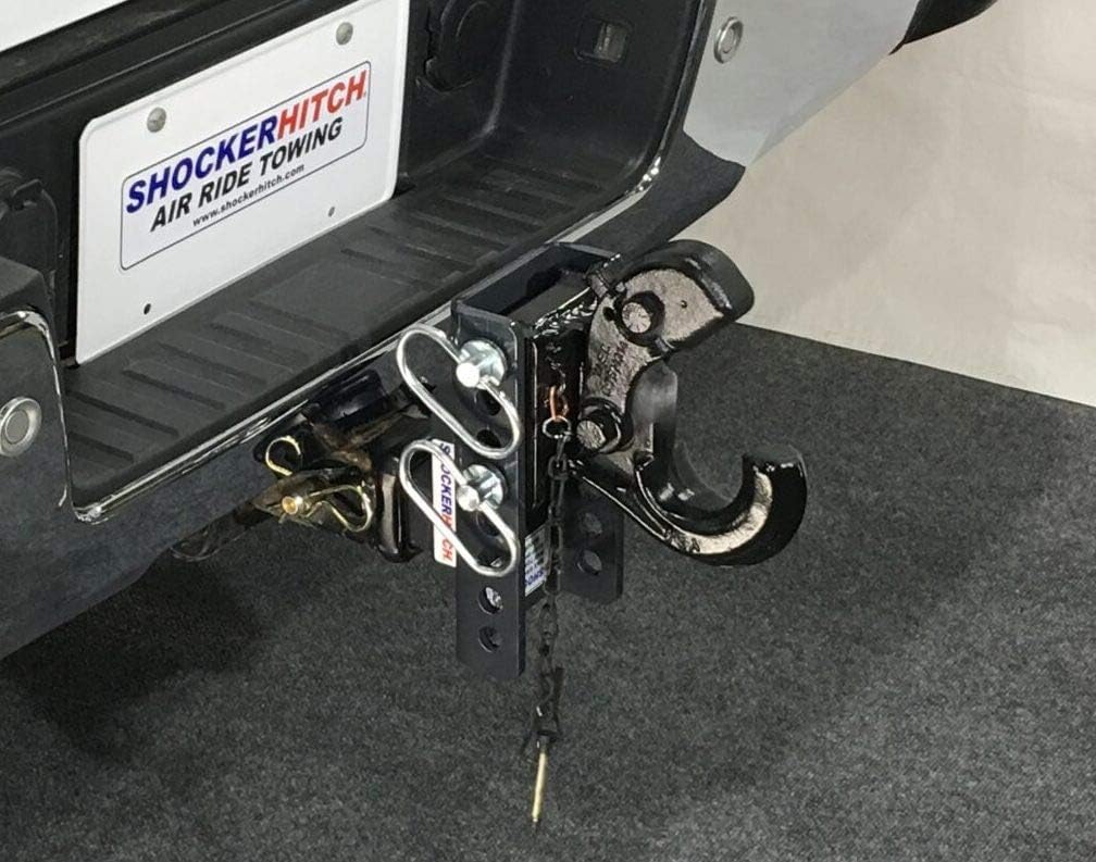 Pintle Hook Drop Ball Mount 12,000 lbs, Fits 3" Hitch K75702