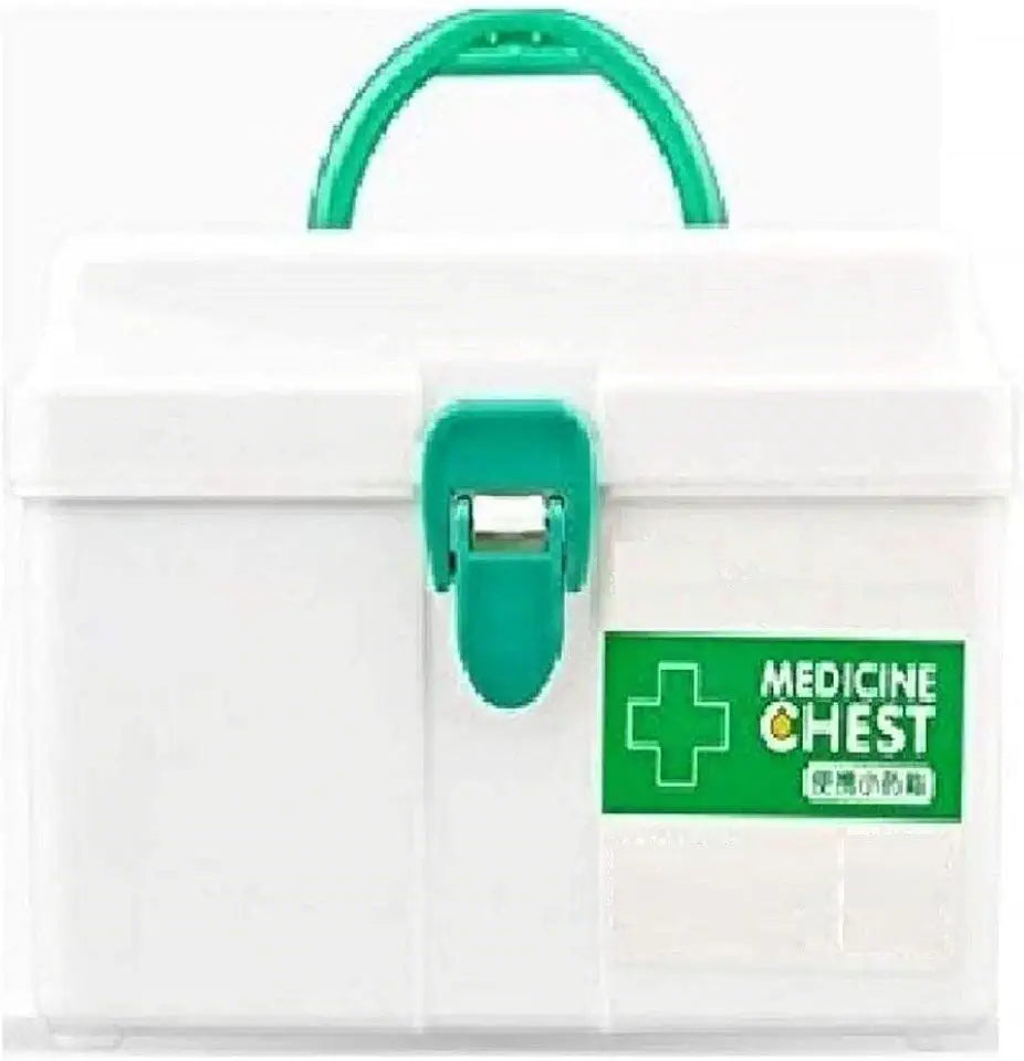 Portable Plastic First Aid Medicine Storage Box and Organizer R971