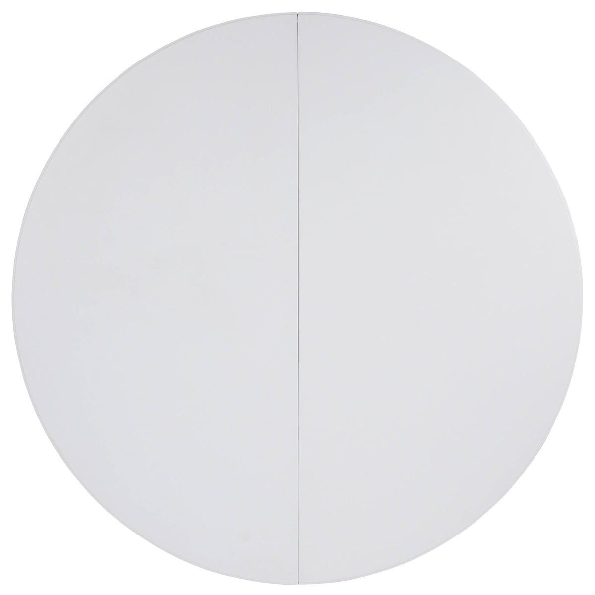 6-Foot Round Bi-Fold Granite White Plastic Folding Table X816406