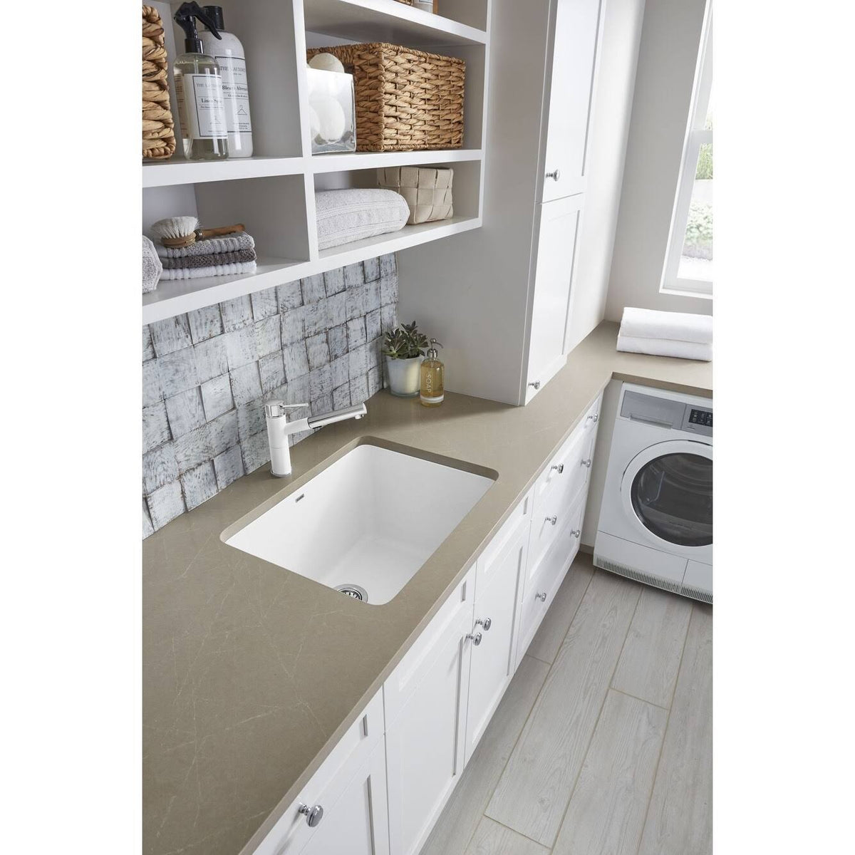 Cafe Brown Laundry Sink H4266