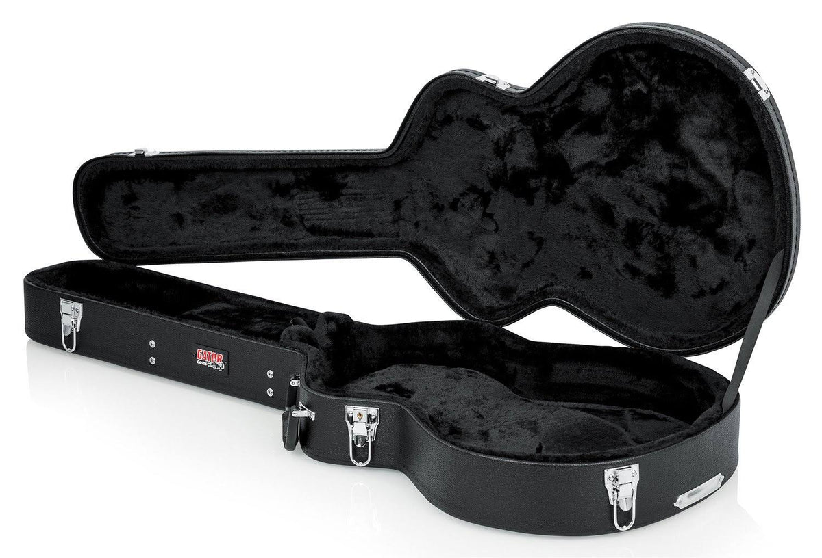 Semi-Hollow Style Guitar Wood Case H76665