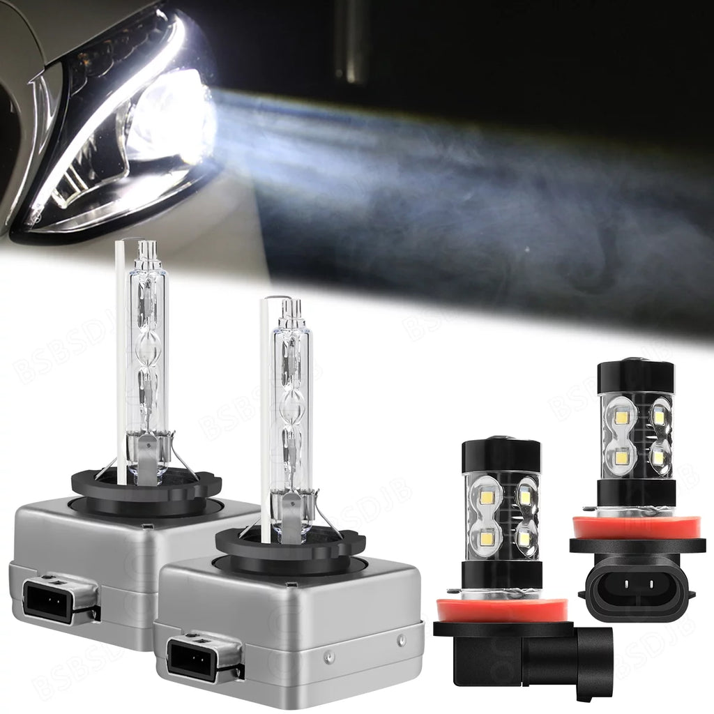 D3S H11 HID LED Fog Light Bulbs 6000K R352988