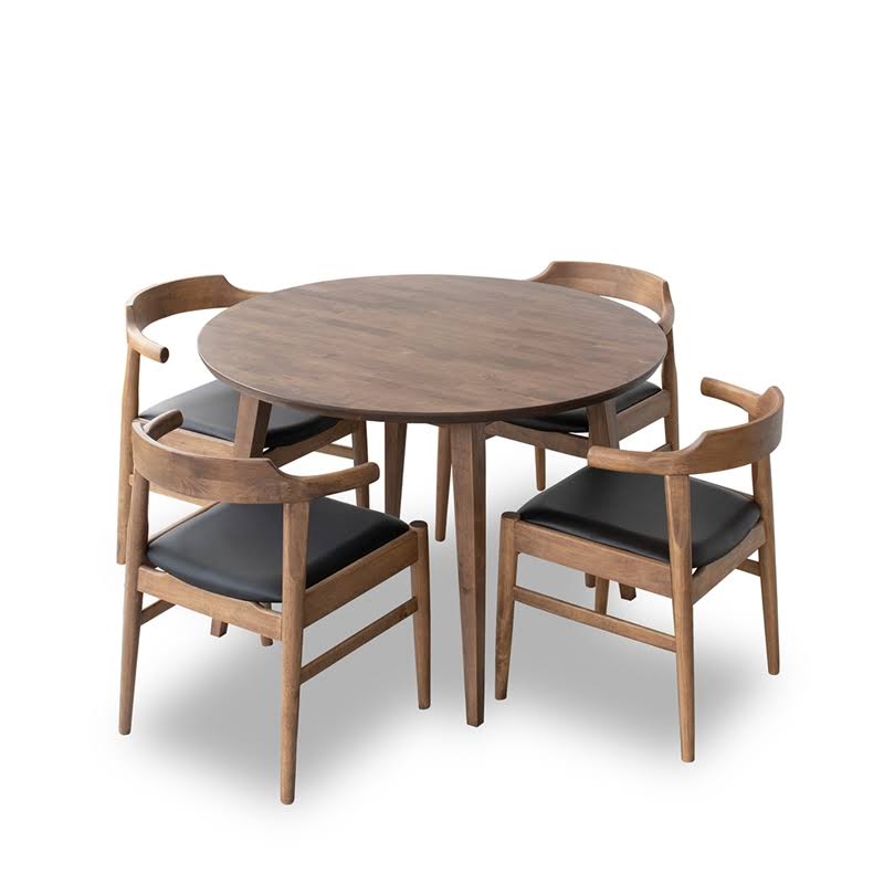 Black Faux Leather Dining Chair (Set of 2) C6968