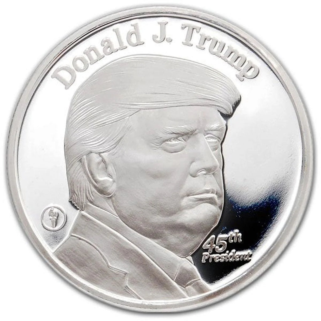 Trump .999 Pure Silver 1 Oz Round E649503