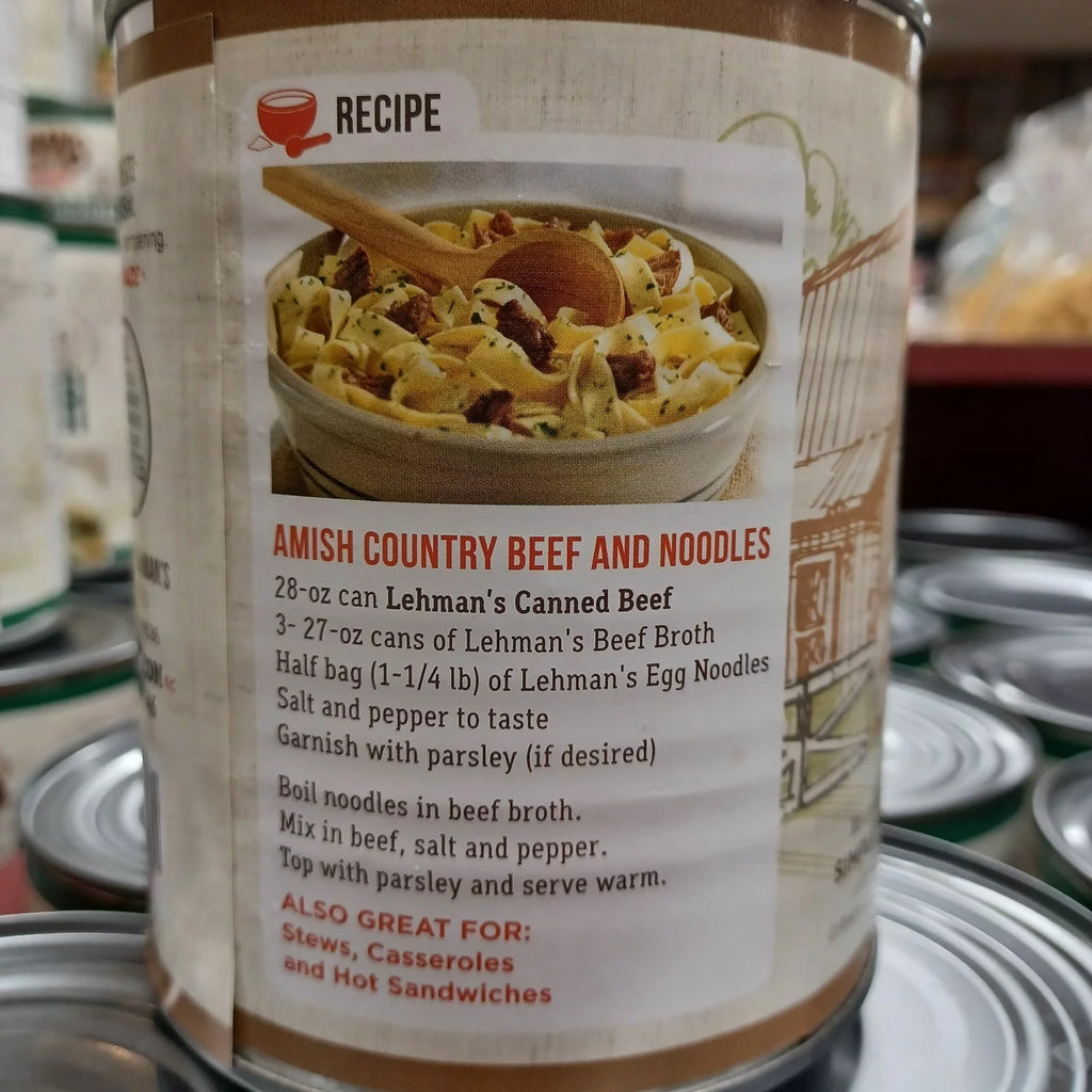 28 oz Canned Beef Meat, Case of 12 F298302