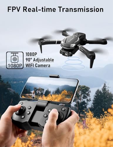 Mini Drone with Camera, 1080P FPV, 3 Batteries P543