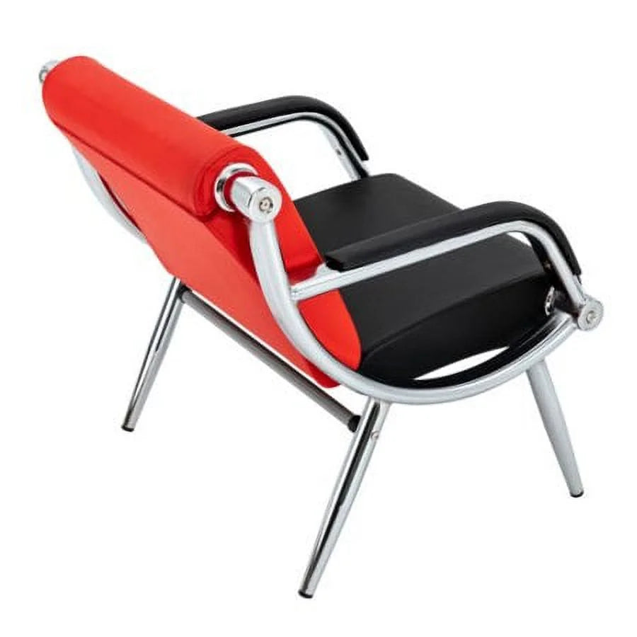 2PCS PU Leather Guest Chair Q74044