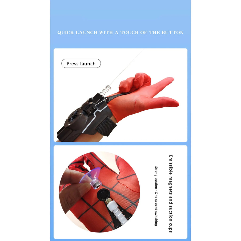 Web Shooters Toy Wrist Launcher A38574