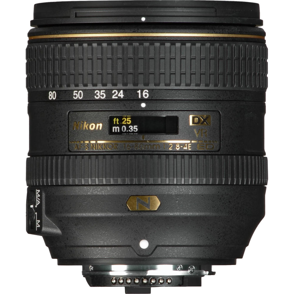 Nikon D500 DSLR Camera with 16-80mm & 70-300mm Lenses + 64GB Extreme Pro SDXC, UV Filter, 2x Spare Batteries (32pc Bundle) H3176