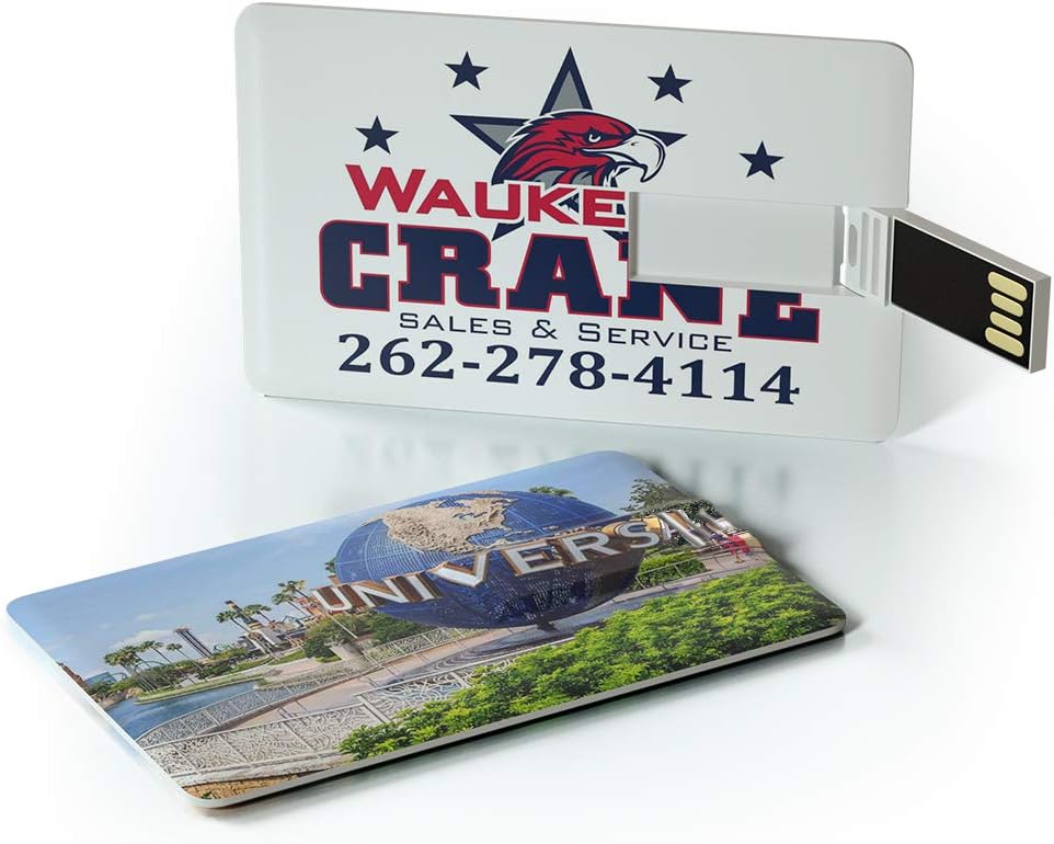 Custom Credit Card USB Flash Drive 512MB 100 Pack U4686