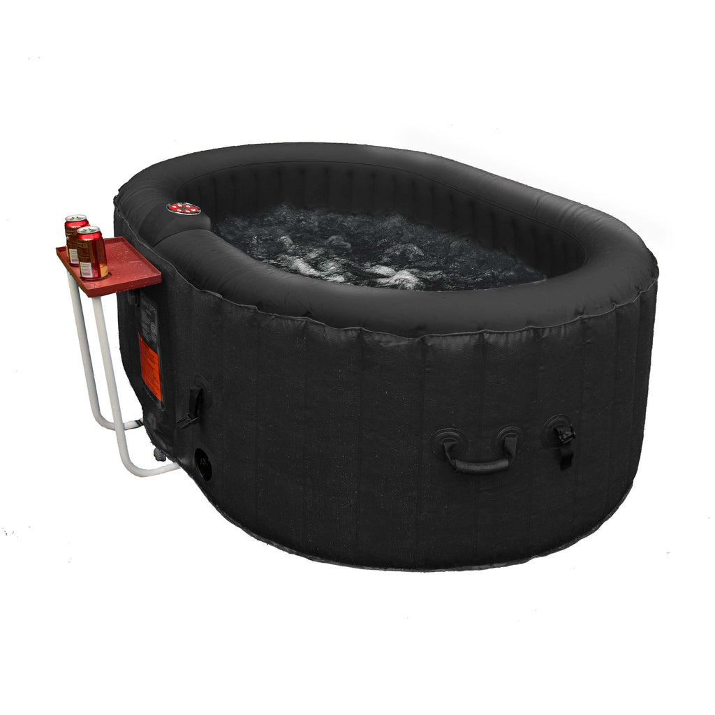 145 Gallon 2 Person Brown Oval Inflatable Hot Tub N648
