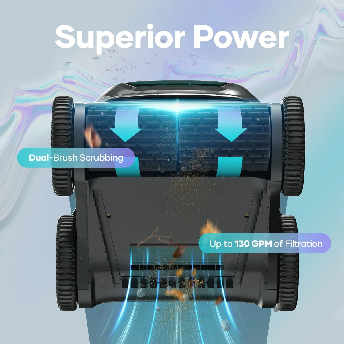 Cordless Automatic Pool Cleaner T9891