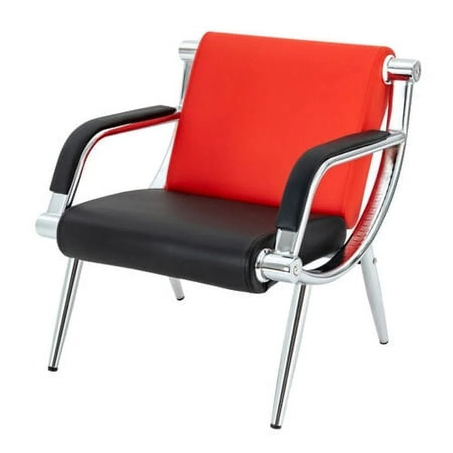 2PCS PU Leather Guest Chair Q74044