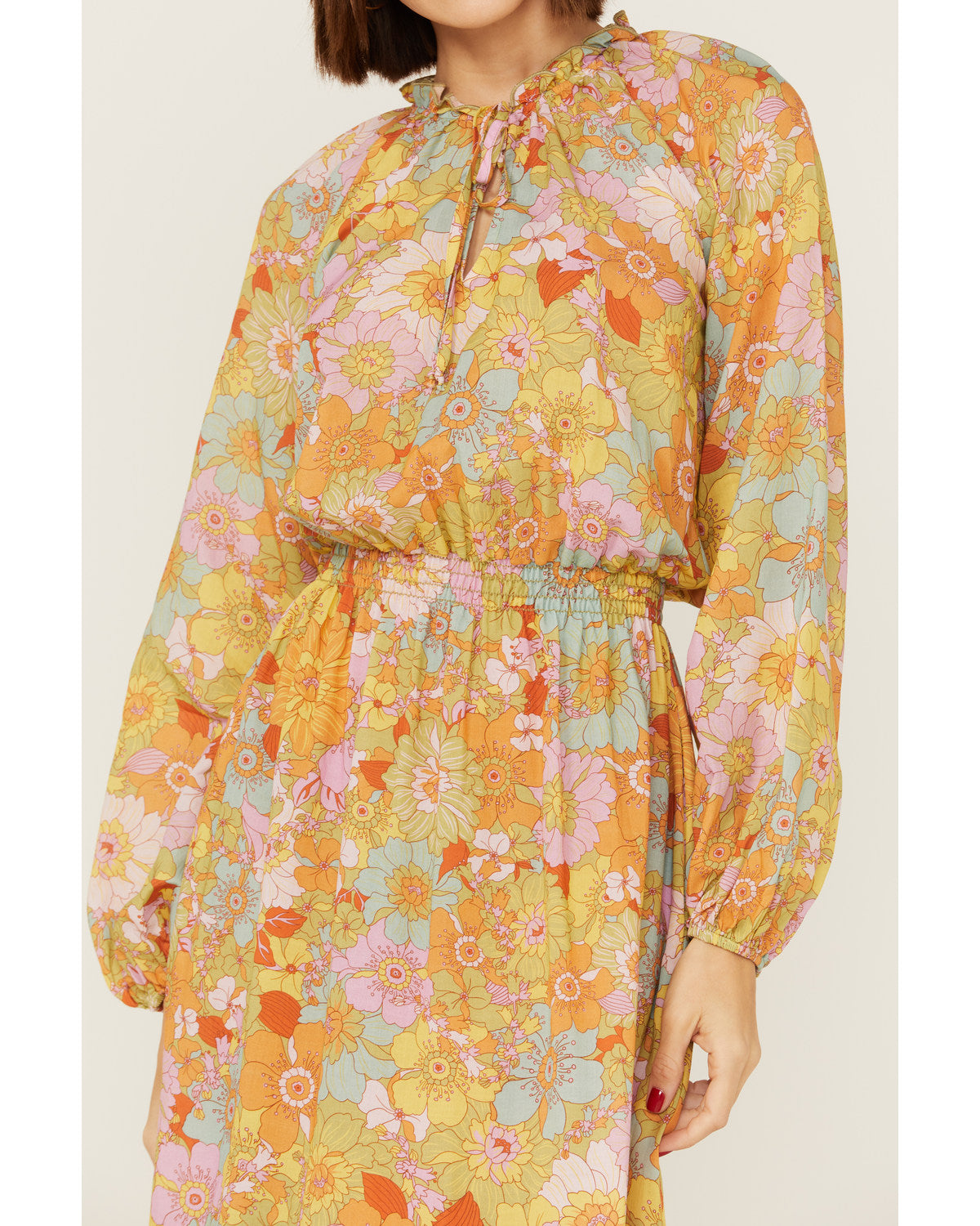 Multi Medium Midi Dress N13545