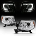 Chrome Projector Headlight Assembly L+R U63518