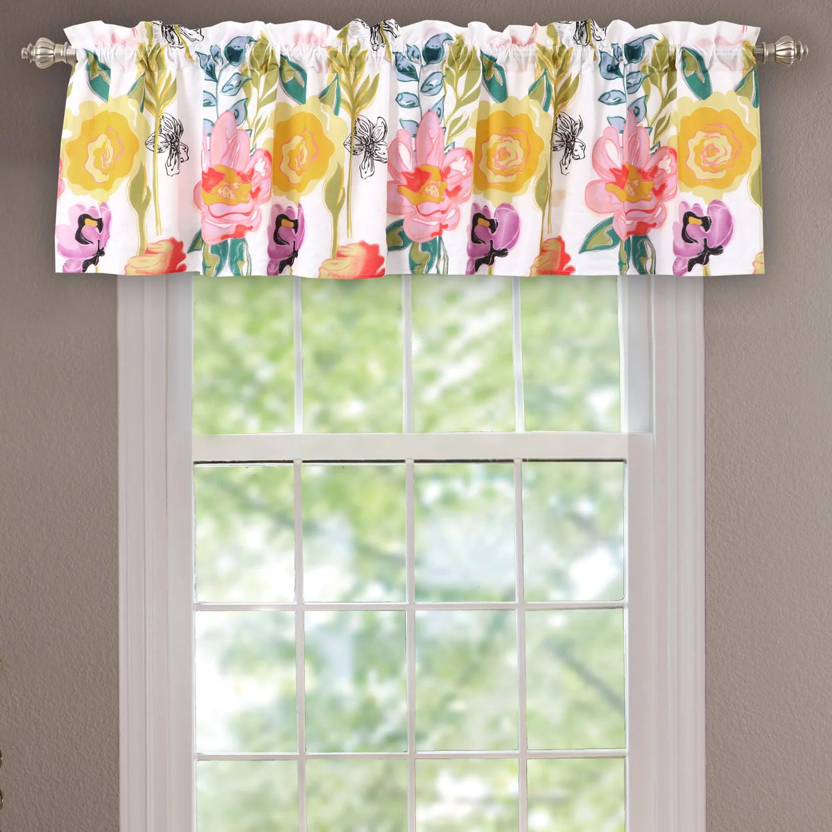 Watercolor Dream Window Valance A76659