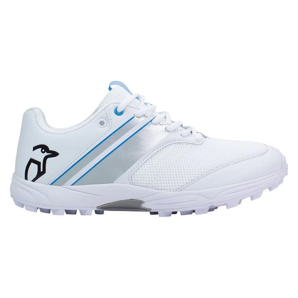 White Silver Rubber Shoes B374