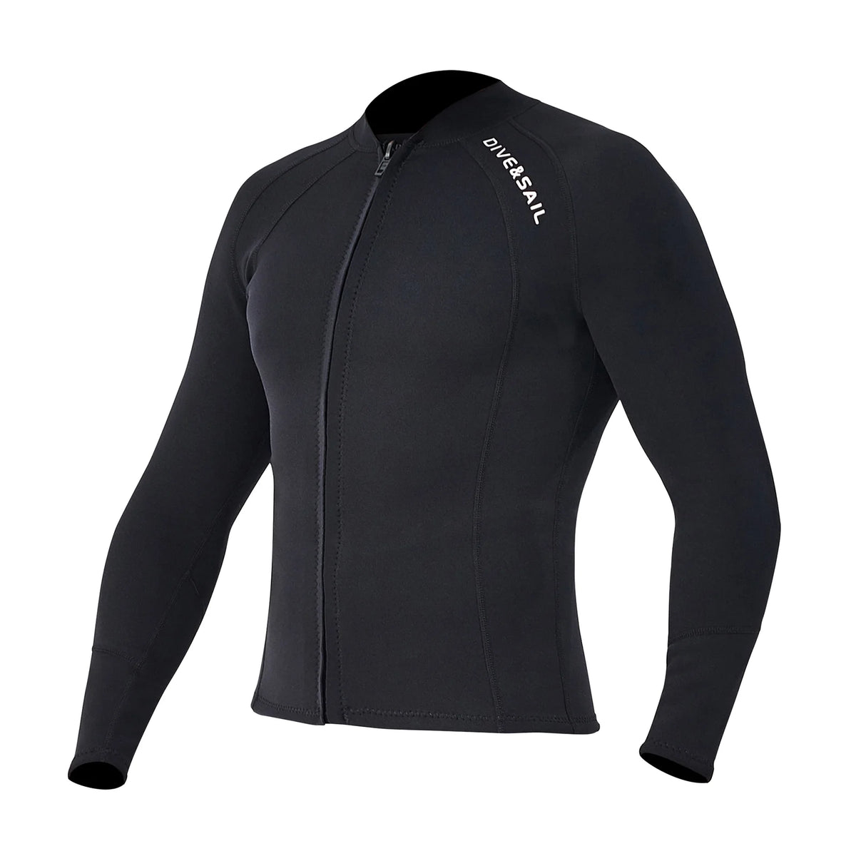 2mm Neoprene Front Zipper Wetsuits Jacket Long Sleeves P138