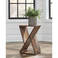 Recycled Wood Accent Table O575