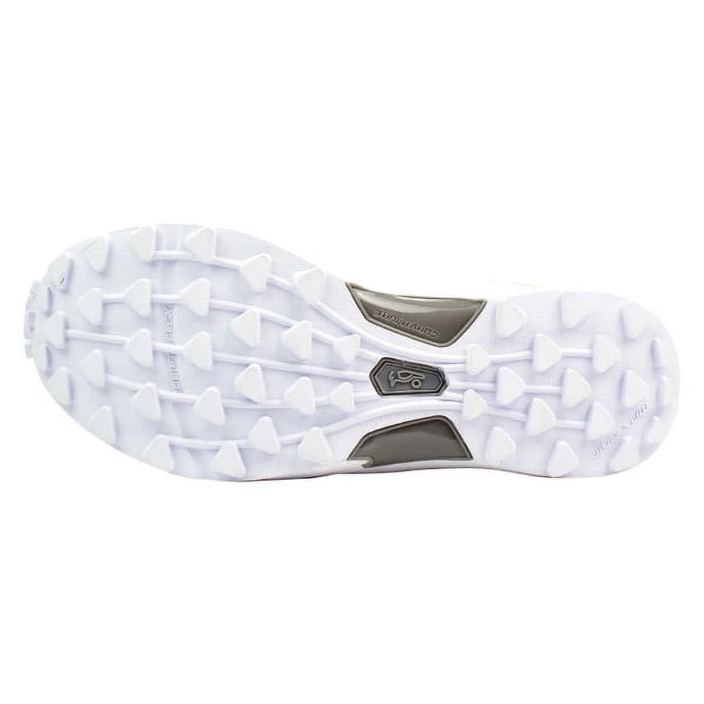 White Silver Rubber Shoes B374