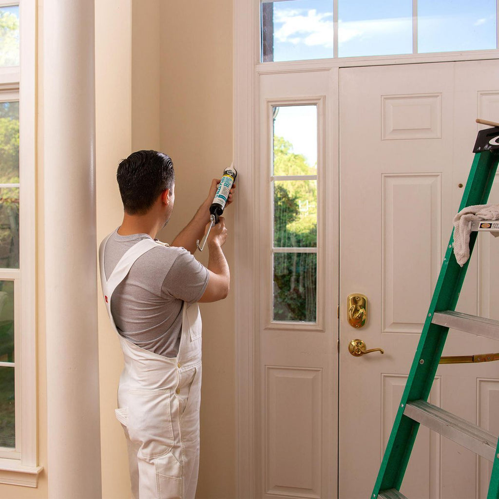 White Acrylic Latex Silicone Caulk E882500