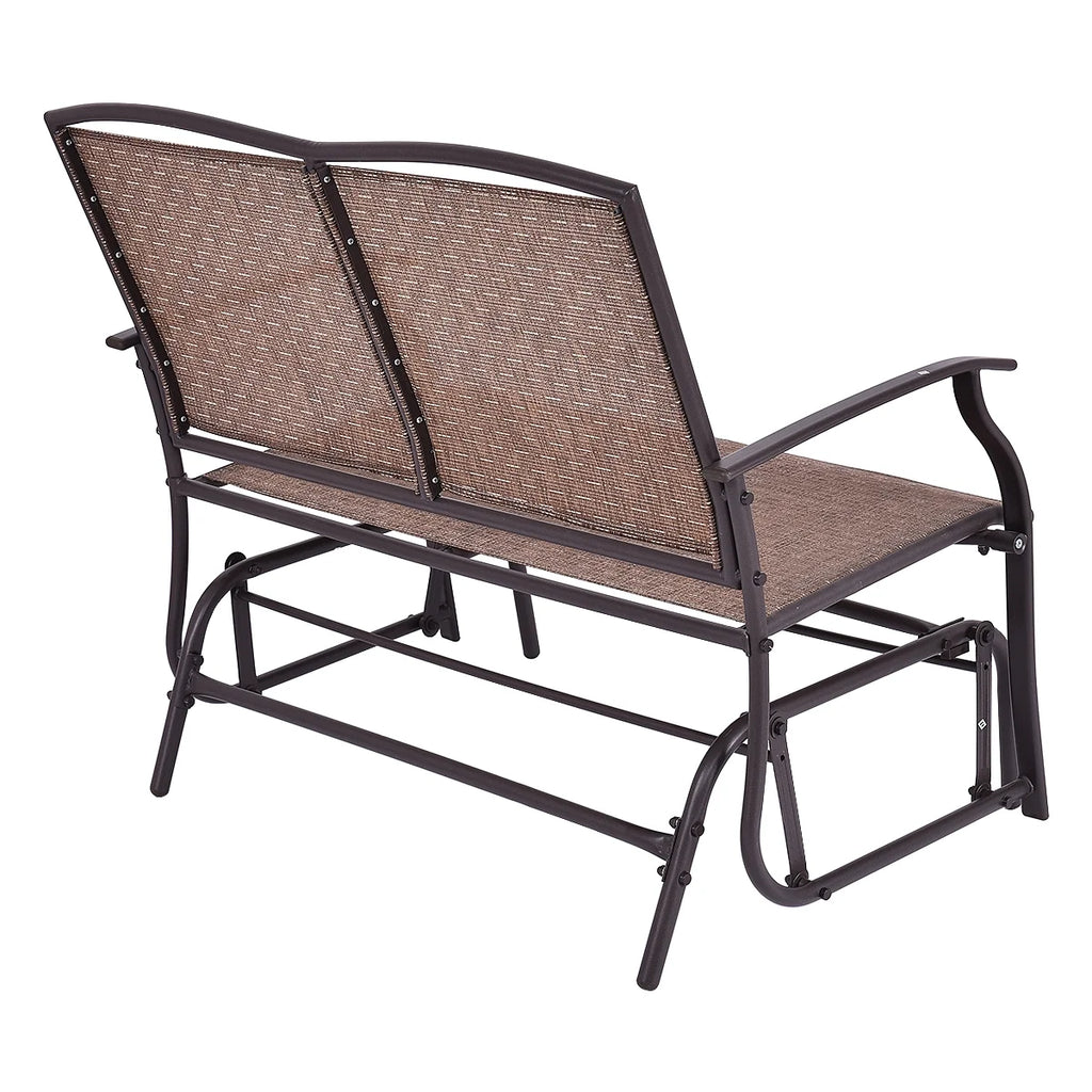 Double 2 Person Outdoor Rocking Bench X6864