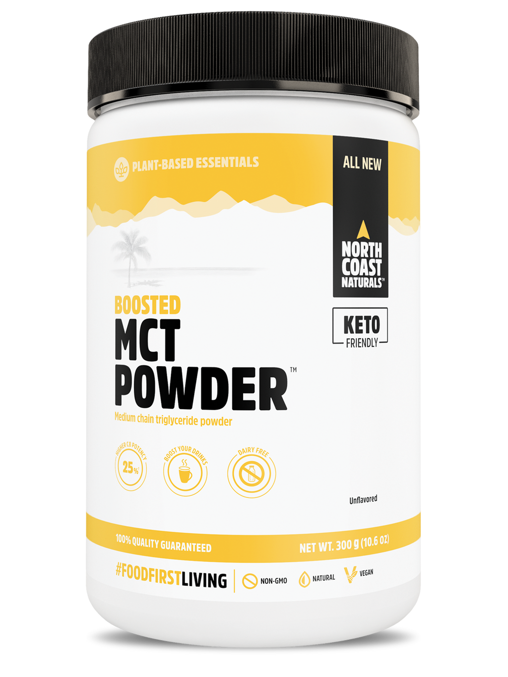 Unflavored MCT Powder 10.5 Oz Q588
