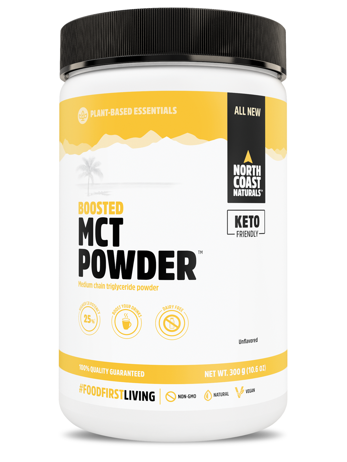 Unflavored MCT Powder 10.5 Oz Q588