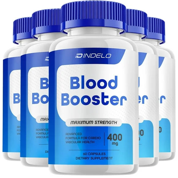 5 Pack 300 Capsules Blood Booster Capsule X48065
