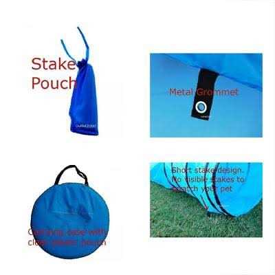 18 Ft Dog Agility Training Open Tunnel R51157