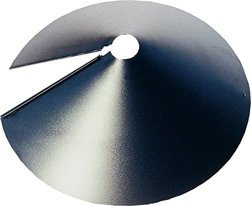 Black 18-Inch Squirrel Baffle L6888
