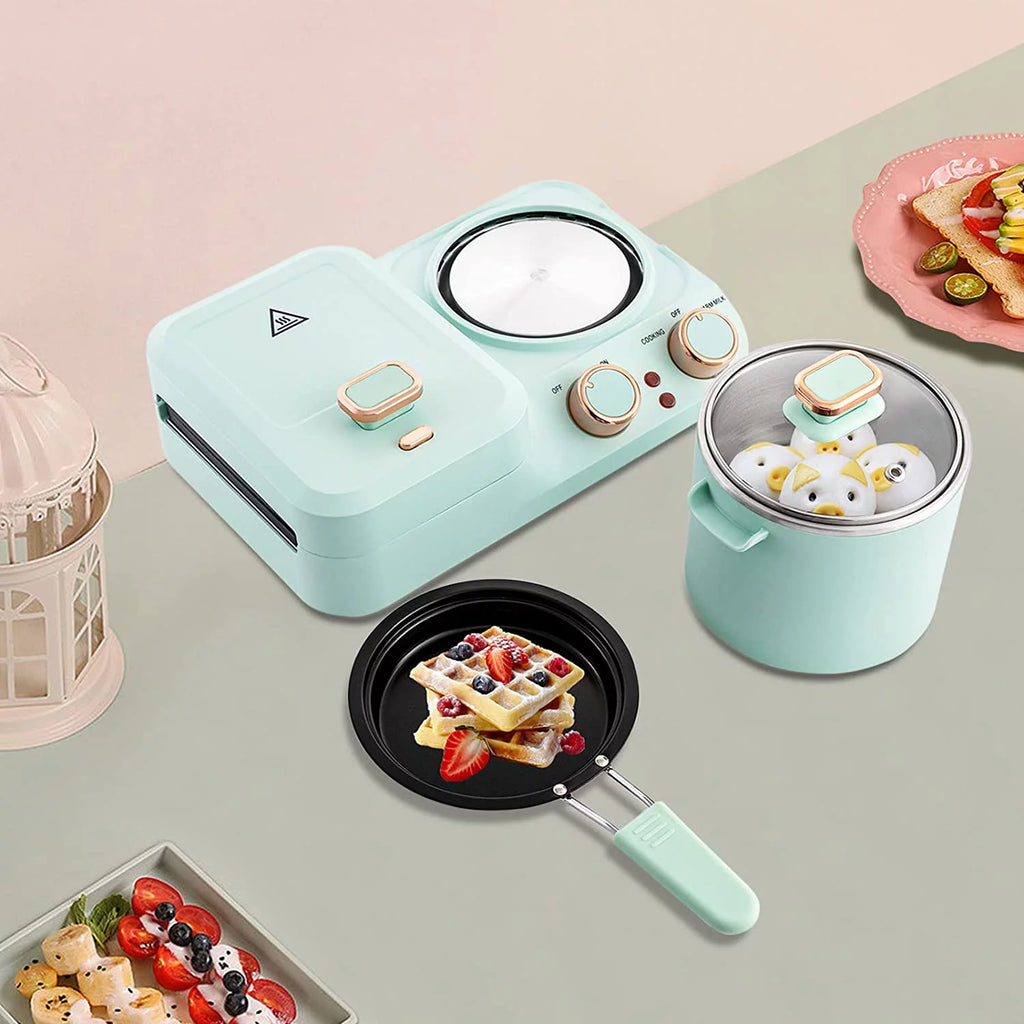 3 in1 Electric Non-stick Breakfast Station Y61764