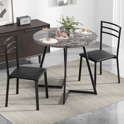 Small Round Dining Table Set for 2 P904
