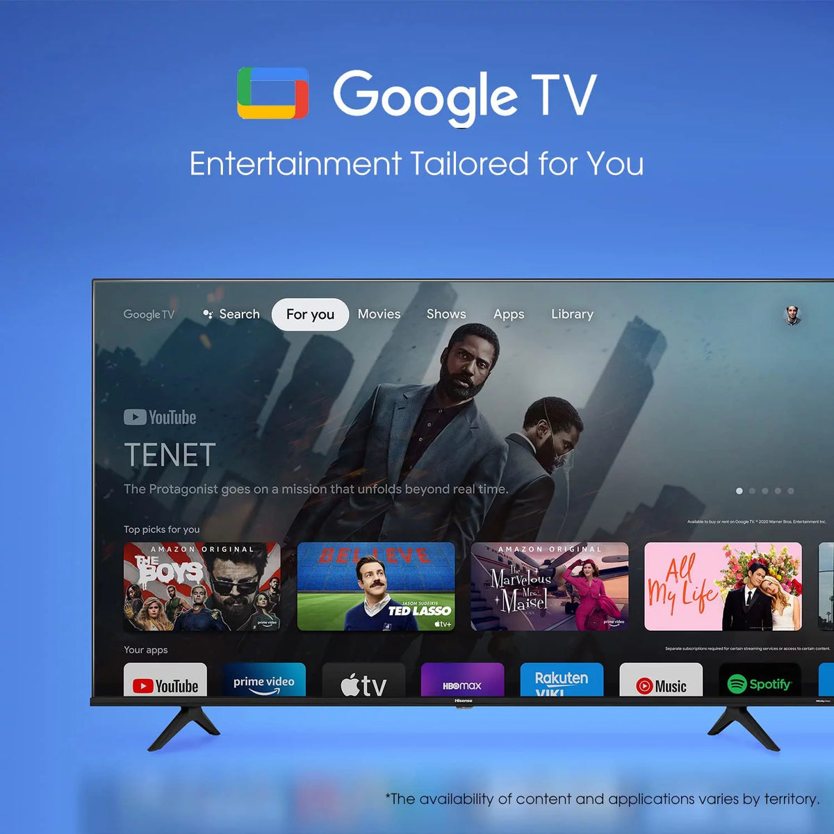 43-Inch 4K UHD Google Smart TV W6244