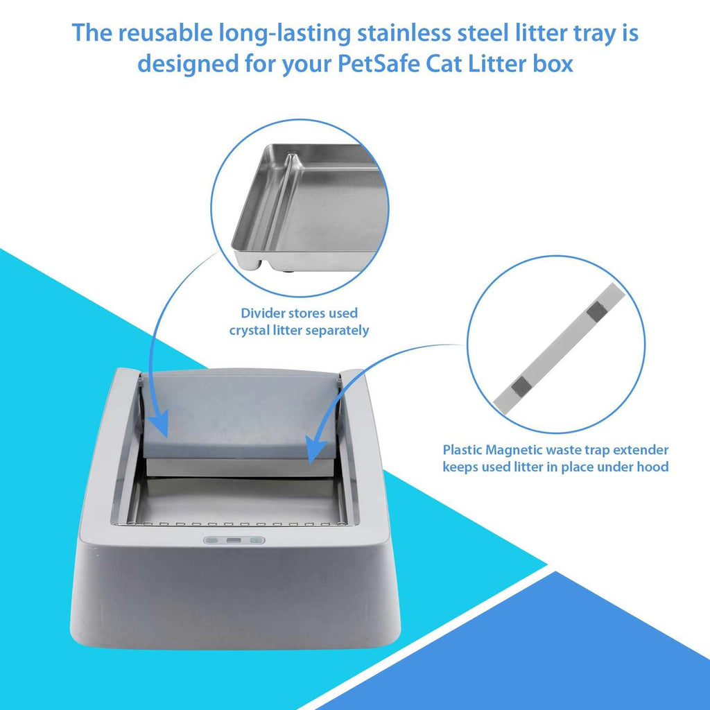 Stainless Steel Reusable Litter Tray L115448