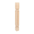 Unfinished Solid Hard Maple Kitchen Island Leg G618446
