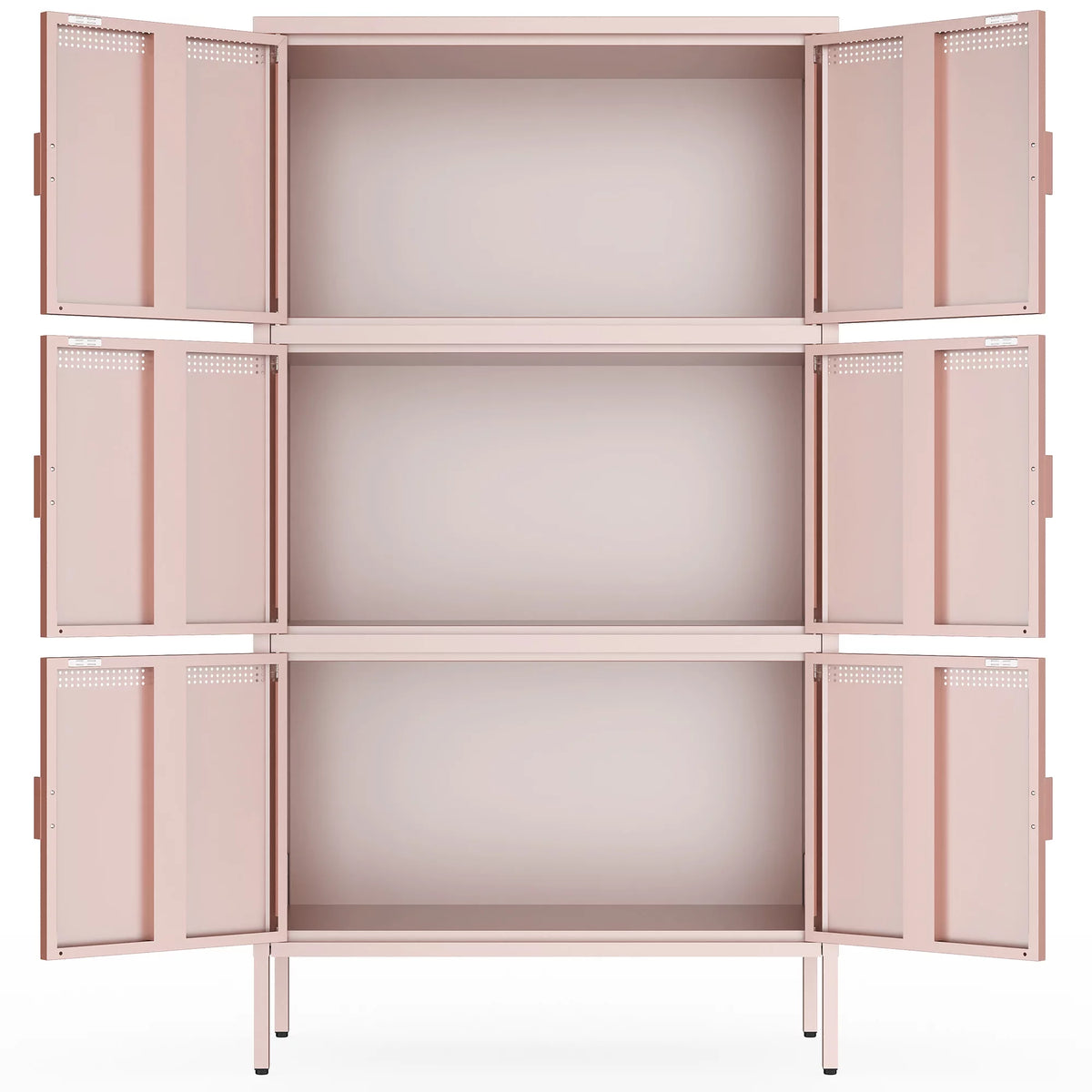 6 Doors Metal Storage Cabinet with Adjustable Shelves T991