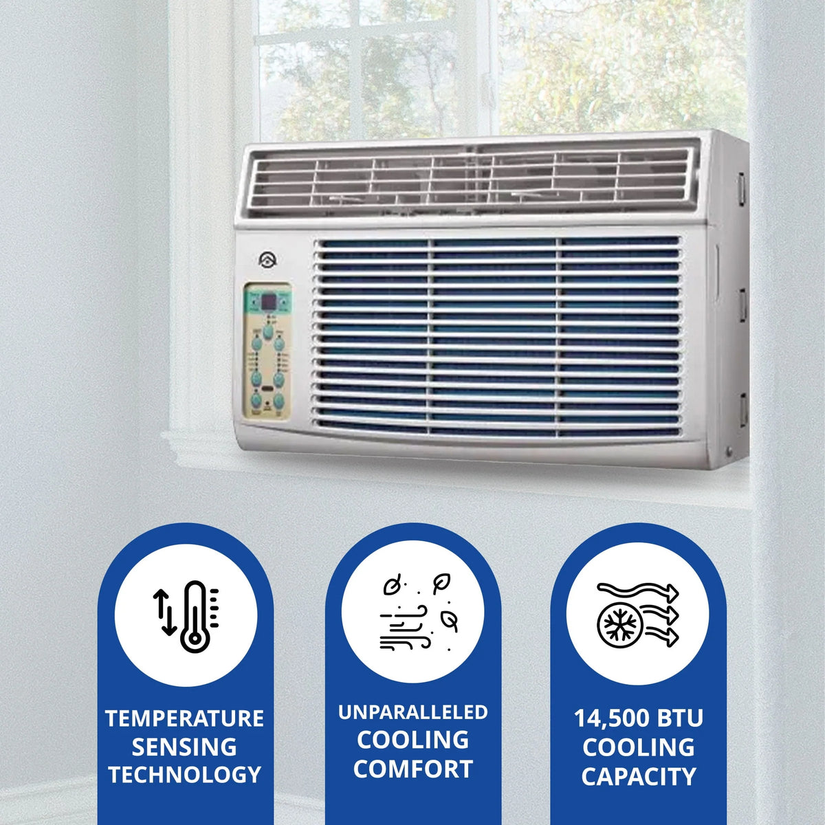 14,500 BTU Window Air Conditioner with Remote T900545